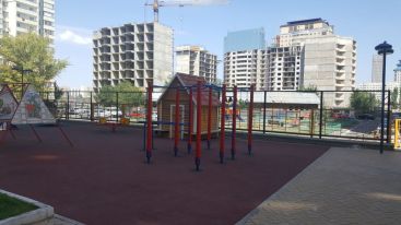 Заборы и Ограждения для детских площадок В ЖК АРТ ХАУС в Астане